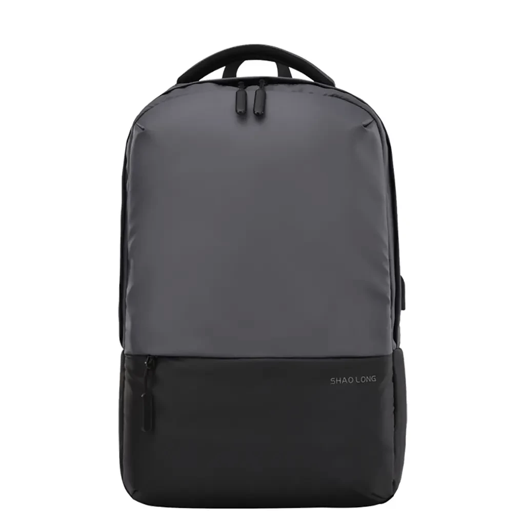 Shaolong GH87M# Laptop Business And Travel Backpack - Grey - ETCT